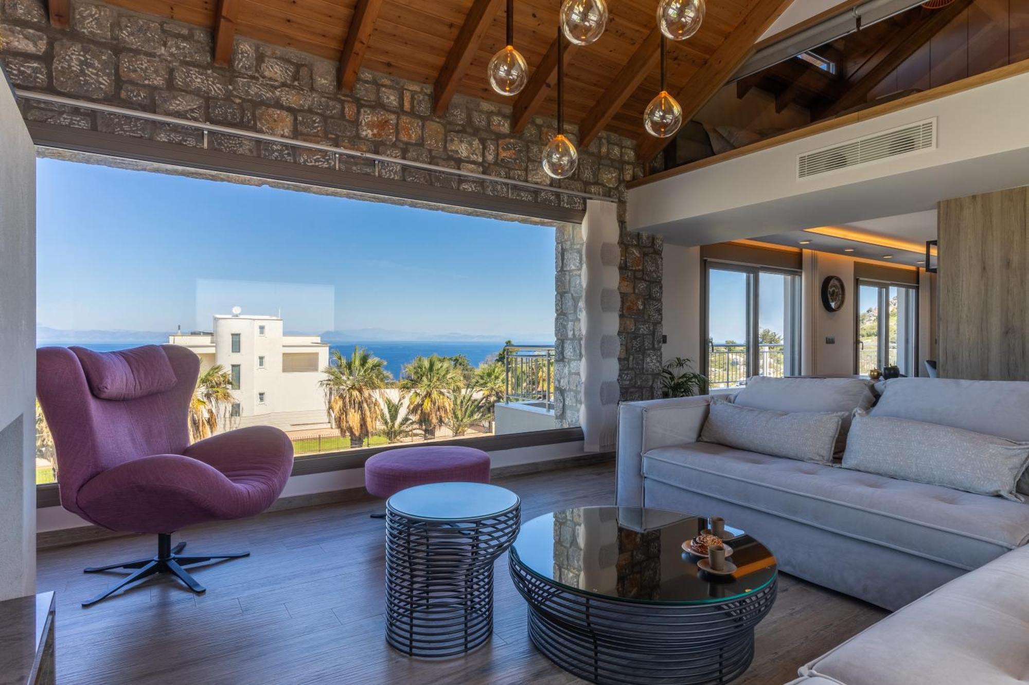 Rhode Luxury Villa Kalithies Exteriör bild