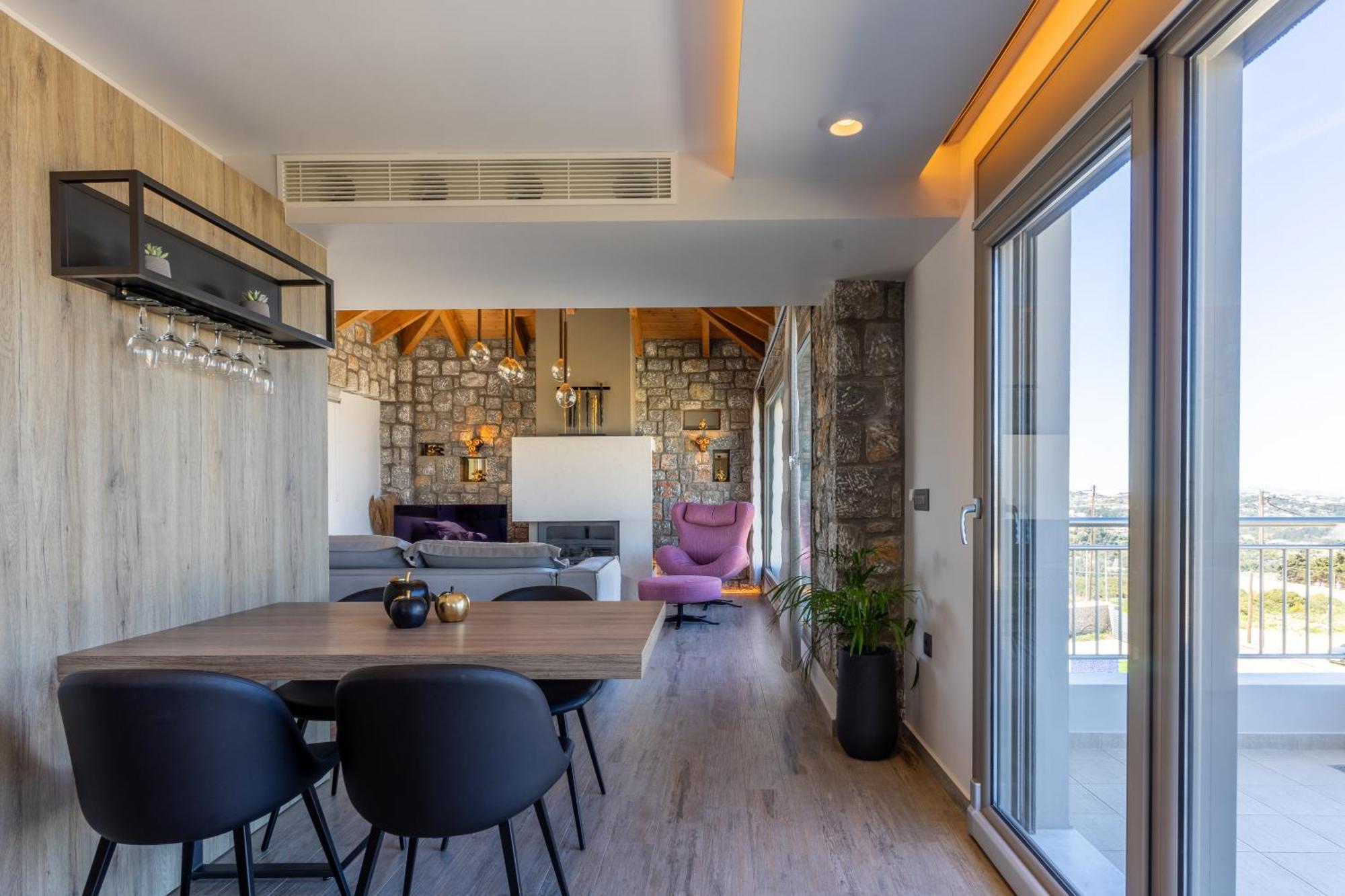 Rhode Luxury Villa Kalithies Exteriör bild