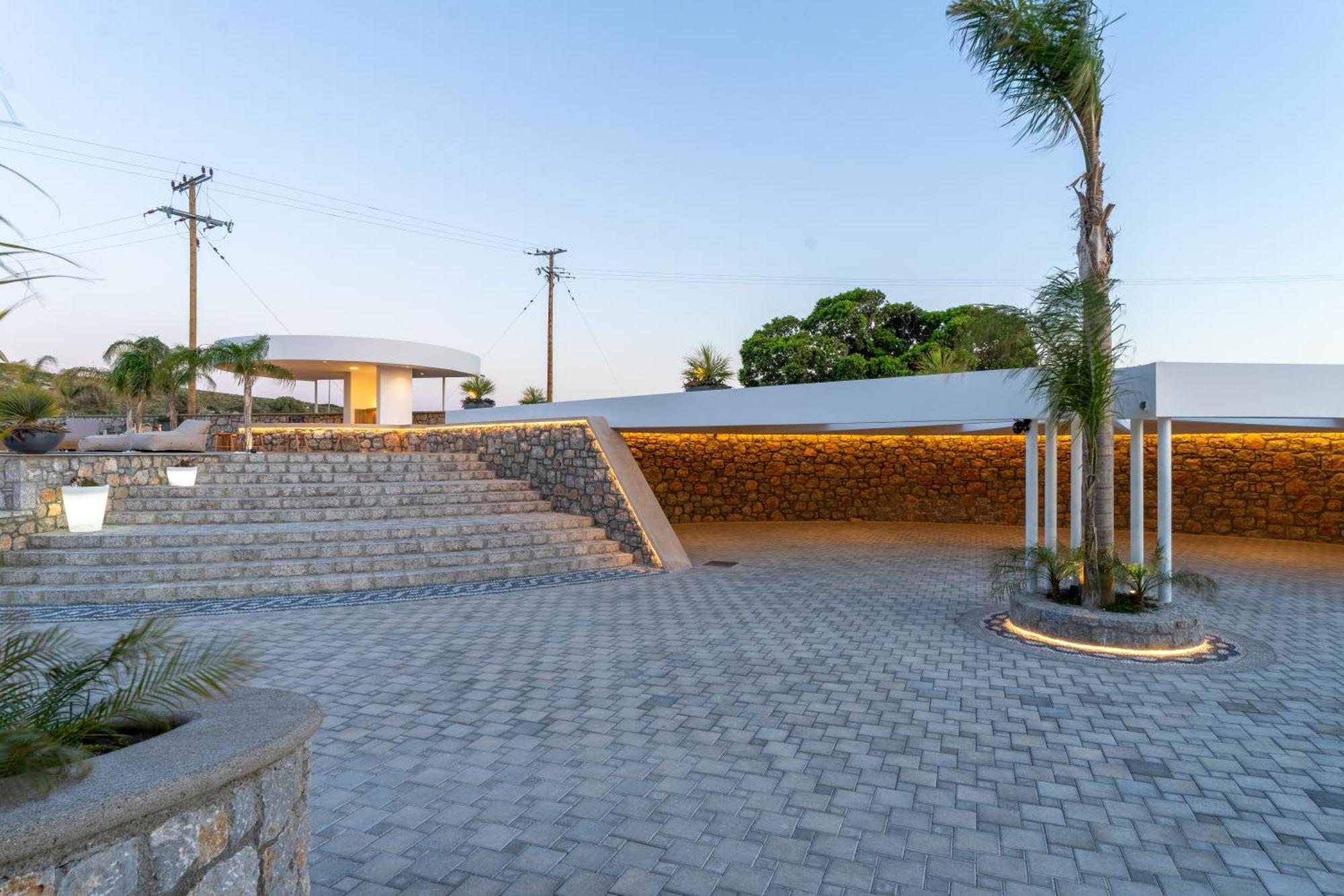 Rhode Luxury Villa Kalithies Exteriör bild