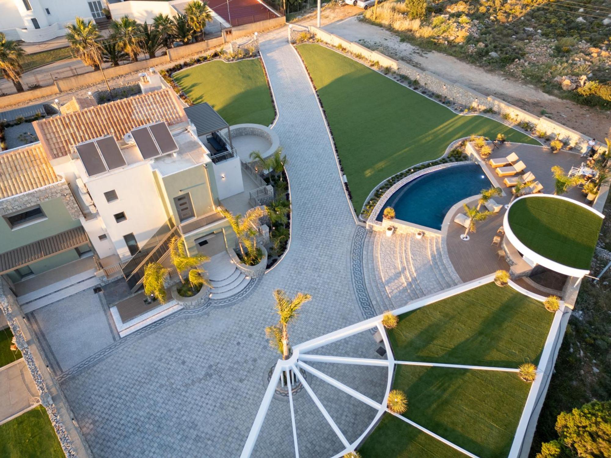 Rhode Luxury Villa Kalithies Exteriör bild
